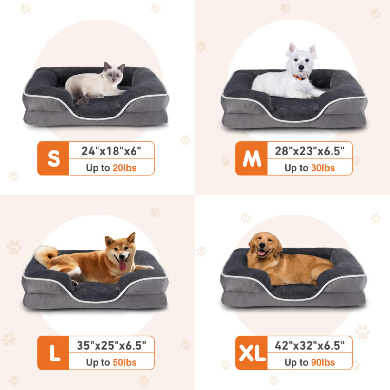 Foam Pet Bed For Small Dogs & Cats - Image 8