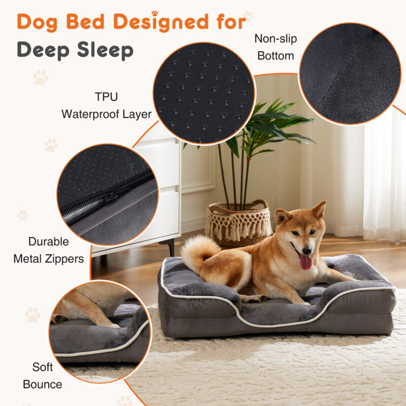 Foam Pet Bed For Small Dogs & Cats - Image 10
