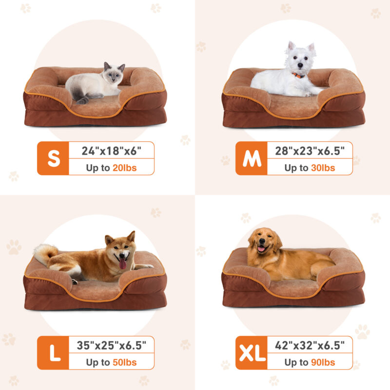 Foam Pet Bed For Small Dogs & Cats - Image 7