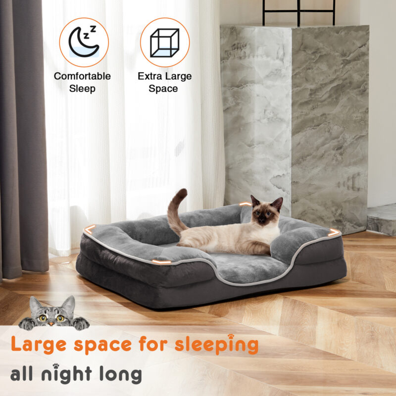 Foam Pet Bed For Small Dogs & Cats - Image 9