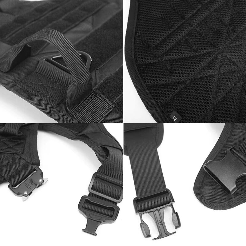 Nylon Camouflage Dog Harness - Image 4