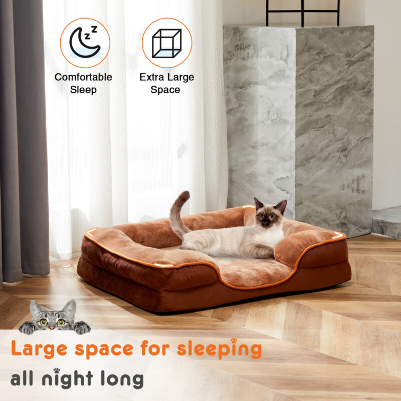 Foam Pet Bed For Small Dogs & Cats - Image 3